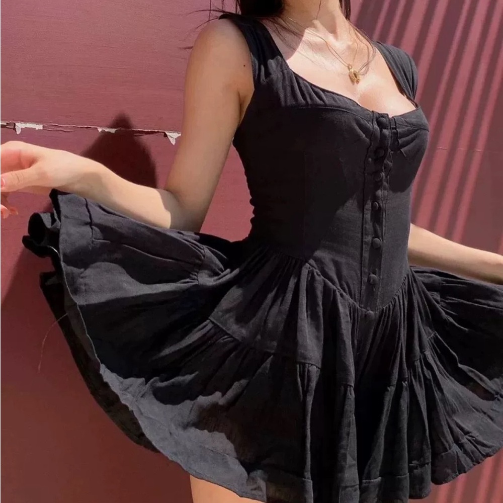 Vanessa Mooney Elisabeth Romper Dress